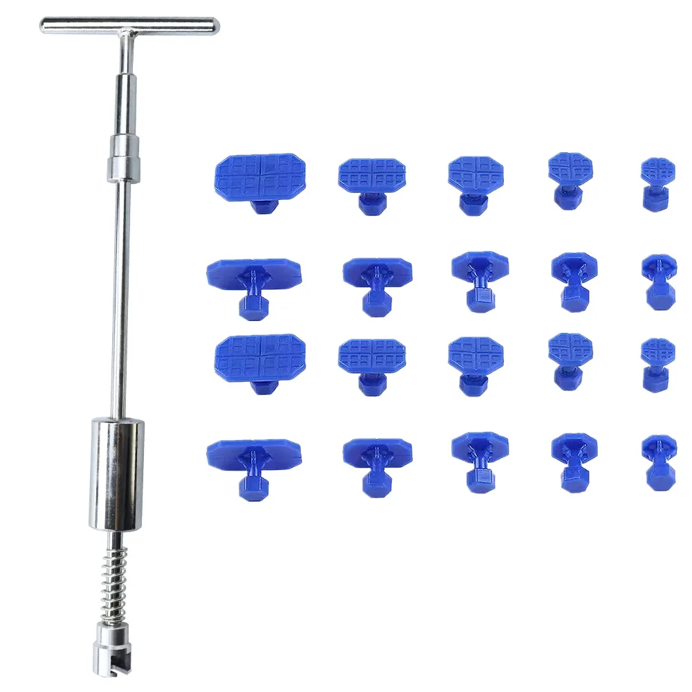 Dent Puller 97pcs Kit, Paintless Dent Removal Kit Martinique Dent Puller Kit Auto Body Dent Remove