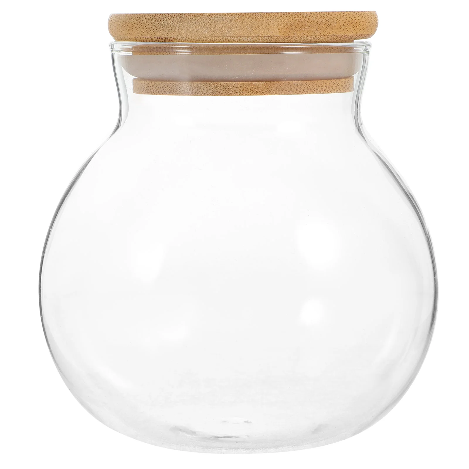 

Glass Sugar Tea Jar Coffee Beans Storage Container Airtight Dry Food Storage Jar with Lid(500ml)