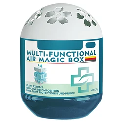 Enhanced Air - Magic Box: Ultimate Indoor Dust Remover with Powerful Suction (Dark Green)