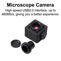 5MP Cmos Microscope USB Camera Digital Electronic Eyepiece Free Driver High Resolution Microscope High Speed Industrial Camera 5