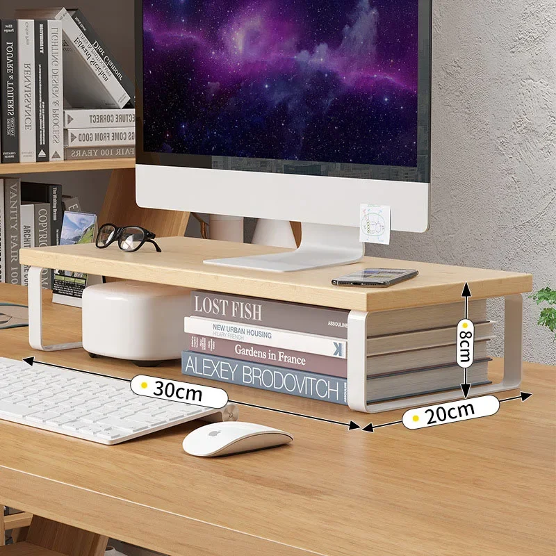 Simple Desktop Computer Stand with Storage 4
