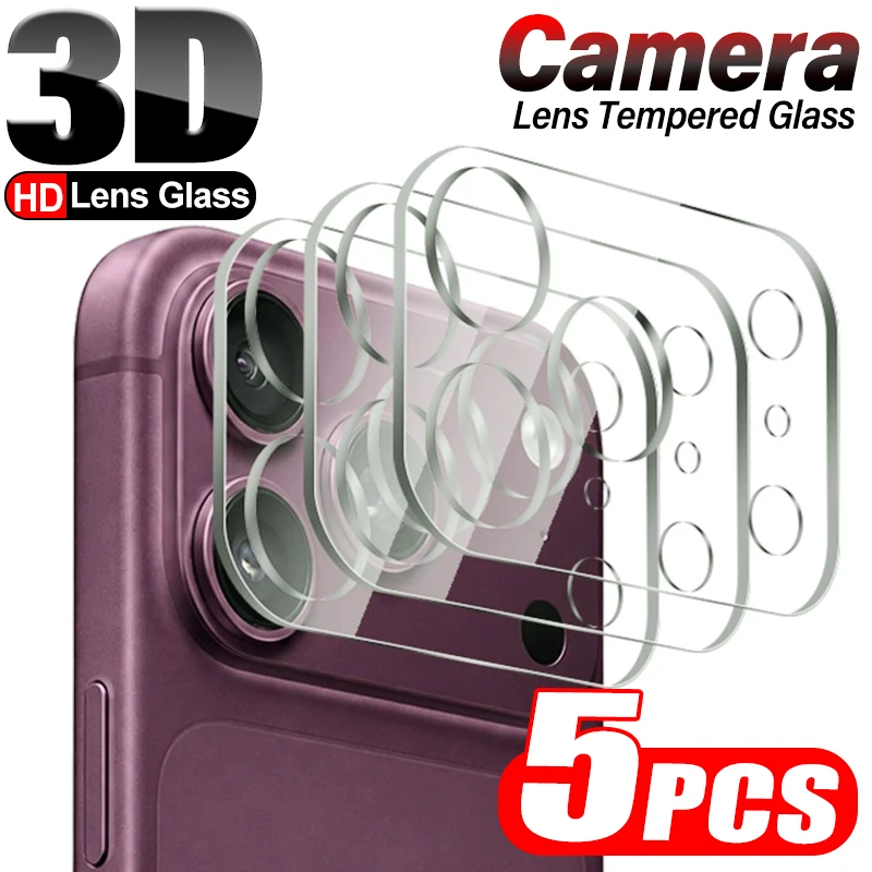 Premium Tempered Glass Camera Lens Protectors - Clear Anti-Scratch Films