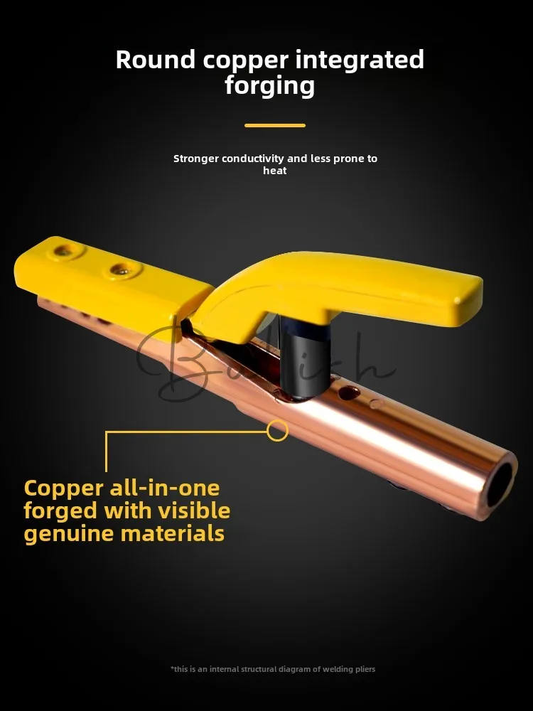 handle pliers new electric welding gun industrial grade anti-scalding electric welding clamp argon arc gun