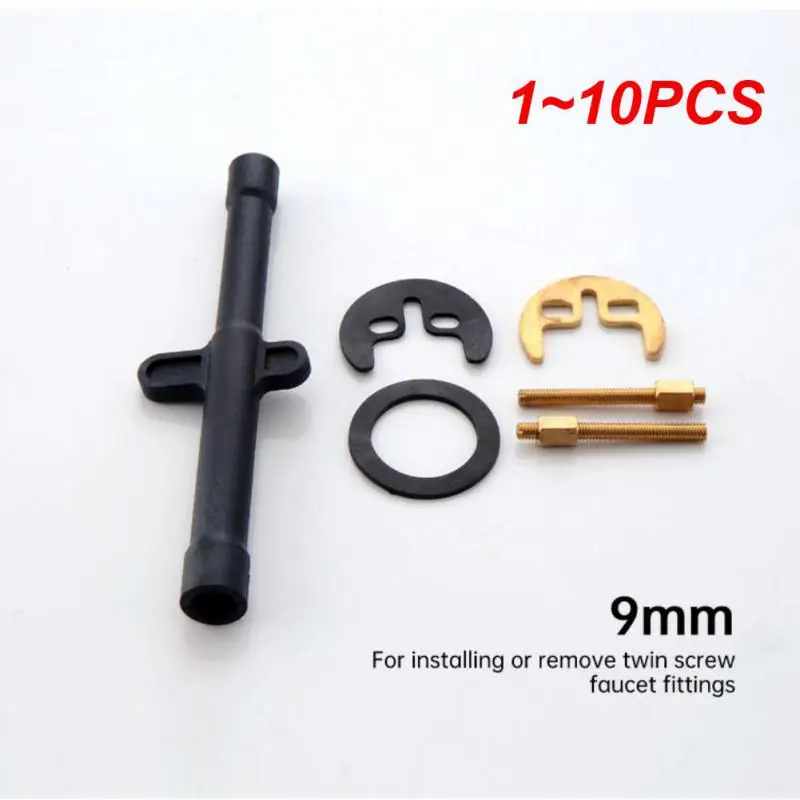 

1~10PCS Faucet Accessories Double End Mounting Parts Opposite Screwdriver Fixing Hexagonal Sleeve Socket Wrench Remove Tool 9 10