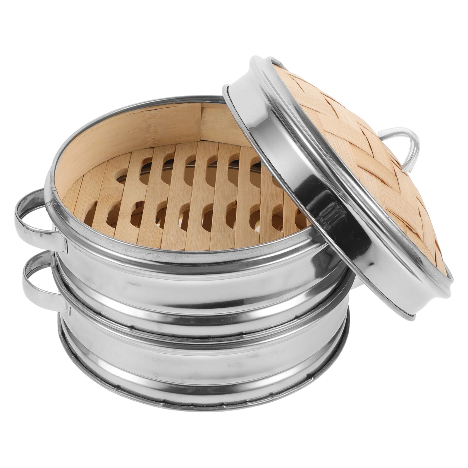 Commercial Steamer Cuckoo Rice Cooker Stainless Steel Dumpling Maker Basket for Pot