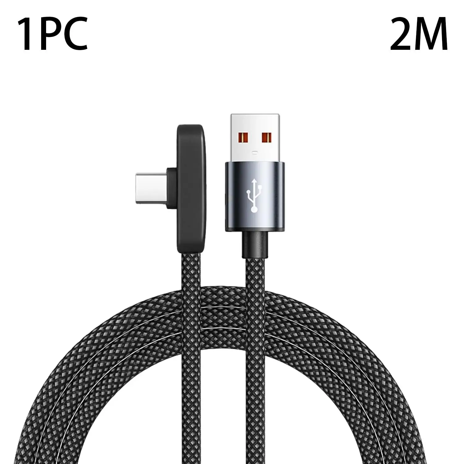 ตัวเลือกสินค้า สายชาร์จเร็ว 100W 6A Type-C แบบแบน 90 องศา สำหรับมือถือและแท็บเล็ต