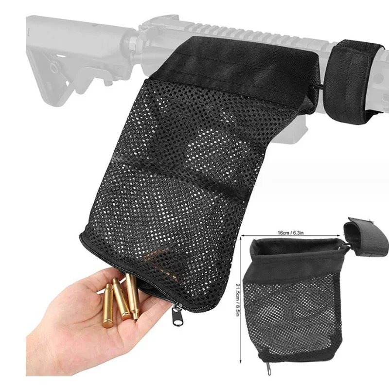 Nylon Mesh Collector Casing Durable Grip and Adjustable Mesh Accessories For Magazine Bullets magazine pouch