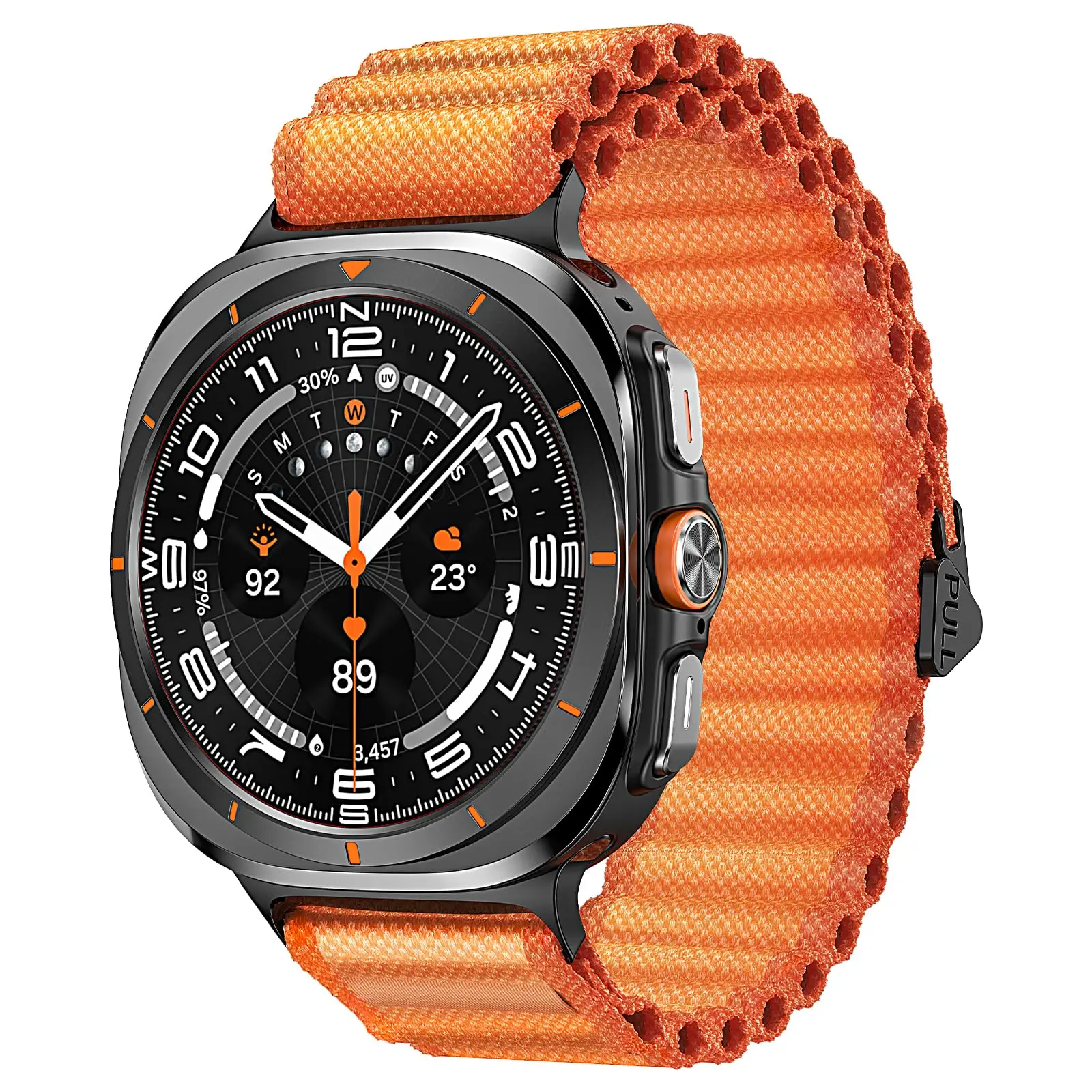 Trail Ocean Strap - Sport Nylon Belt Bracelet for Smartwatch 47mm Wristband
