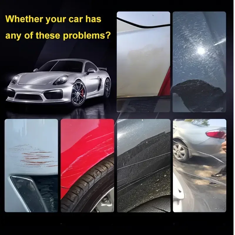 Universal Car Paint Scratch Repair Paste Anti-scratch Wax Polish Abrasive Agent for Metal and Plastic Scratch Repair