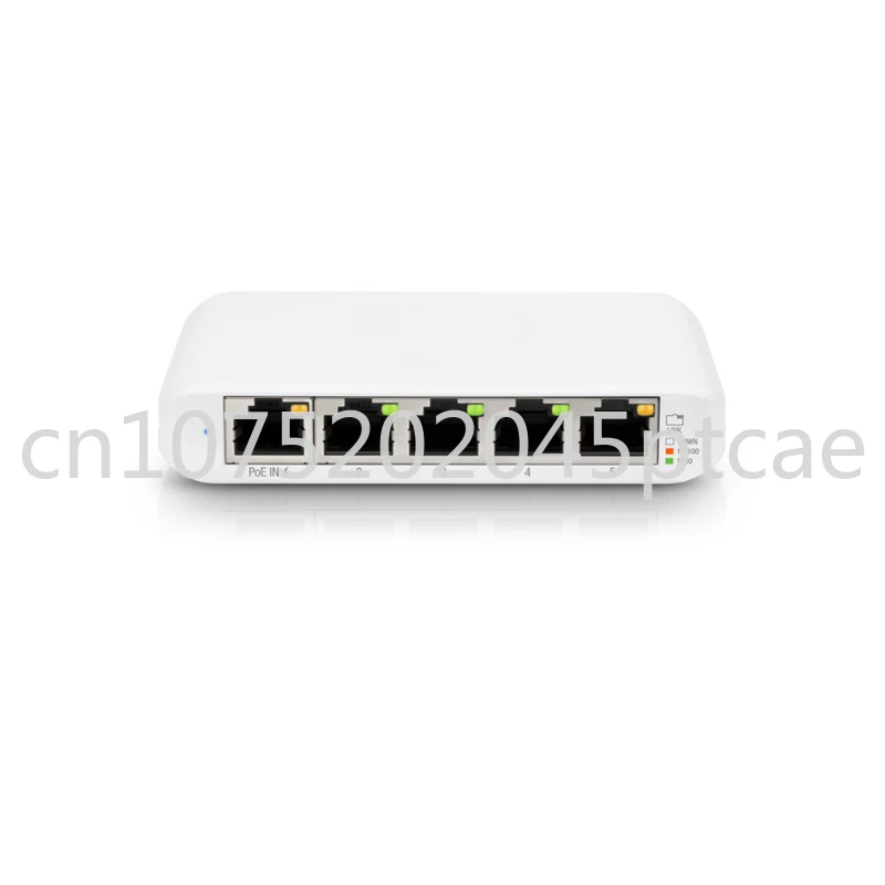 

USW-Flex-Mini Switch Flex Mini, Layer 2 switch with 5xGbE RJ45 ports, including 1xPoE input,fully managed UniFi Network