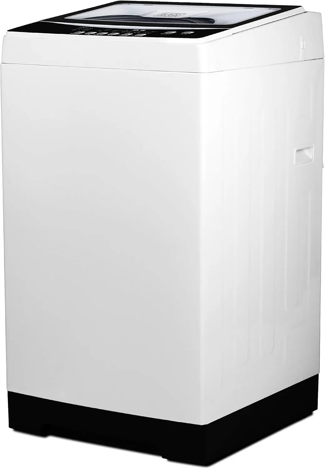 Small Portable Washer, Washing Machine for Household Use, Portable Washer 1.7 Cu. Ft. with 6 Cycles, Transparent Lid & LED