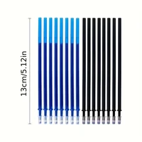 85Pcs/Set Erasable Pen Gel Pens 0.5mm Blue/Black ink Refills Rod Washable Handle School Writing Office Kawaii Stationery Gel Pen 6