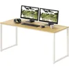 Home Office 48-Inch Computer Desk, White/Oak 1