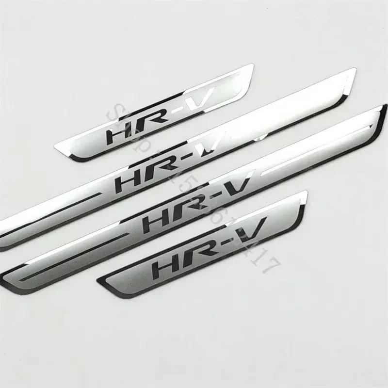 Stainless Steel Scuff Plate Door Sill Guards Thresholds Cover Trims Car Accessories For Honda HRV HR-V Vezel 2014 2015~2025