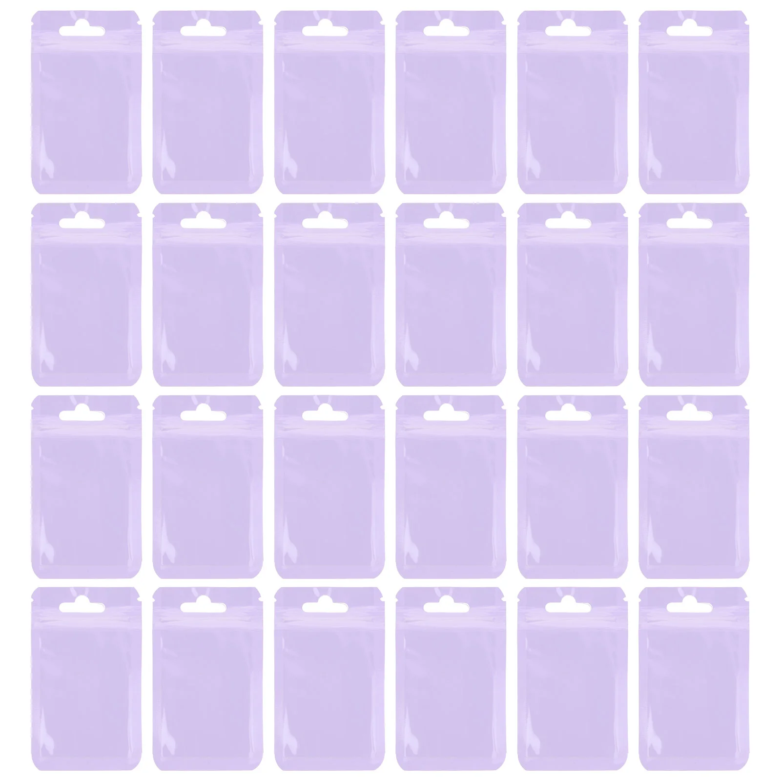 

100 Pcs Zipper Digital Accessory An Fittings Clear Sealed Self Sealing Jewelry Bags