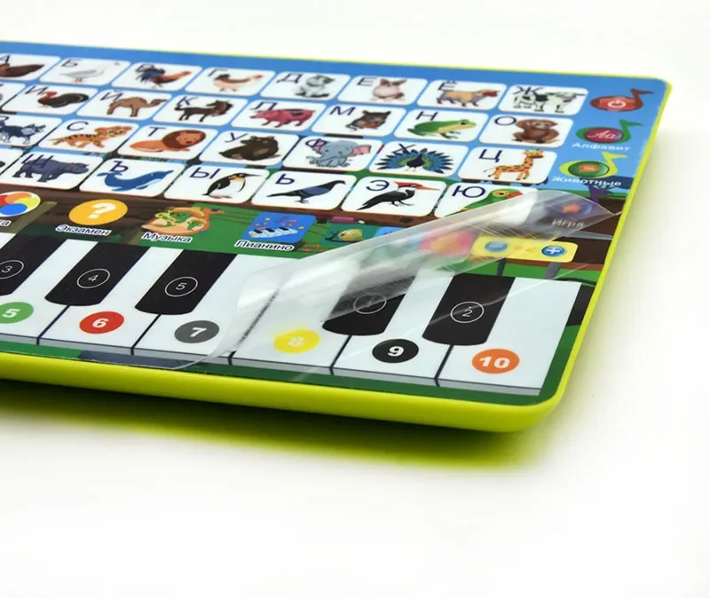 Learning Machine Touch Learn Russian Letters Multifunctional Alphabet Sounds Educational Children Boys Girls ABC Tablet