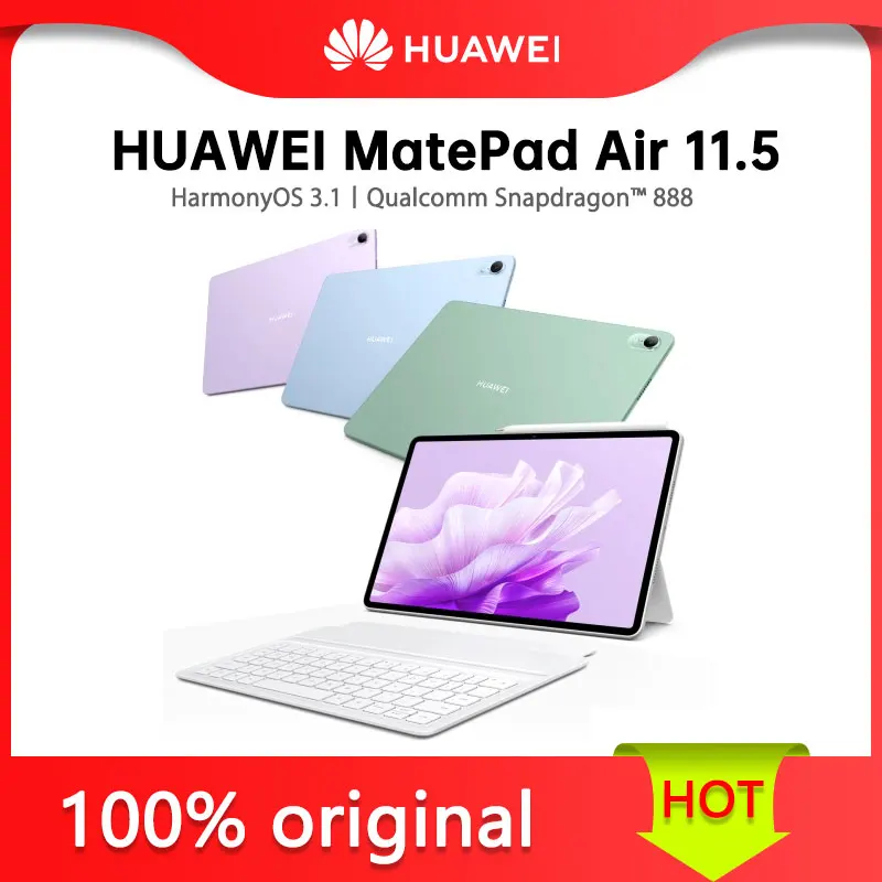 HUAWEI MatePad Air 11.5 Inch 2.8K HD 144 Hz Screen Qualcomm 