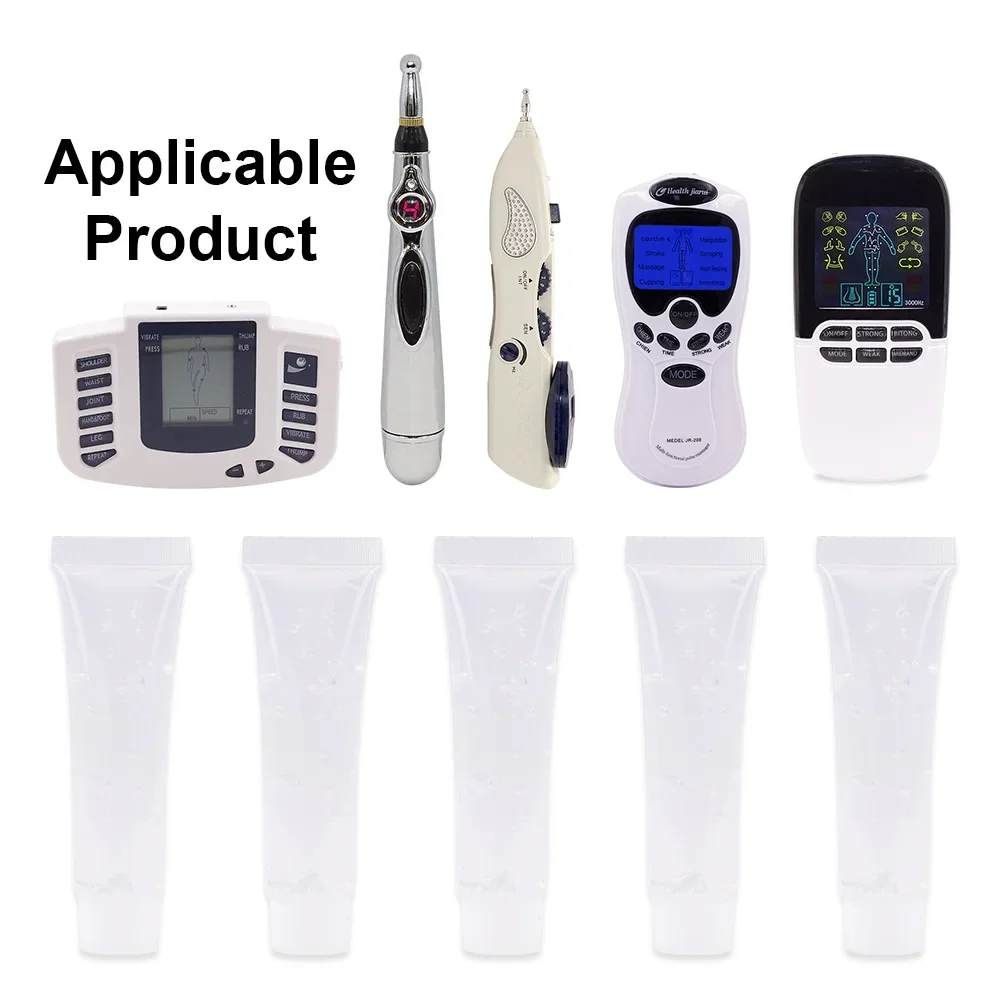 5PCS 15ml Ultrasound Transmission Gel for Doppler Fetal Portable Baby Monitor Pregnancy Heart Rate Monitor No Radiation Sonar