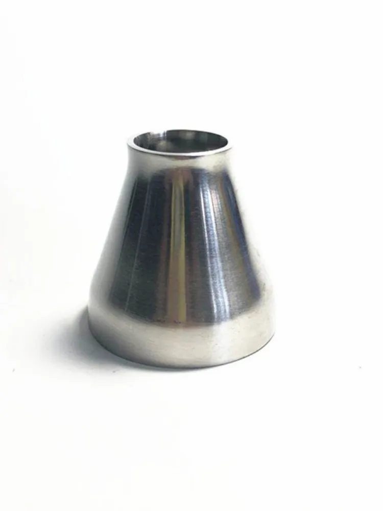 Free Shipping 19MM-89MM OD Butt Welding Reducer SUS 304 Stainless Steel Sanitary Pipe Fitting Homebrew Beer