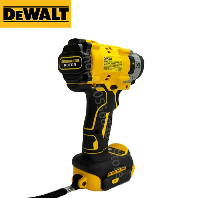 DEWALT DCF922 무선 임팩트 렌치, 충전식 고토크 205Nm 역회전 1/2인치 2500 RPM 다용도 20V 리튬 전동 공구