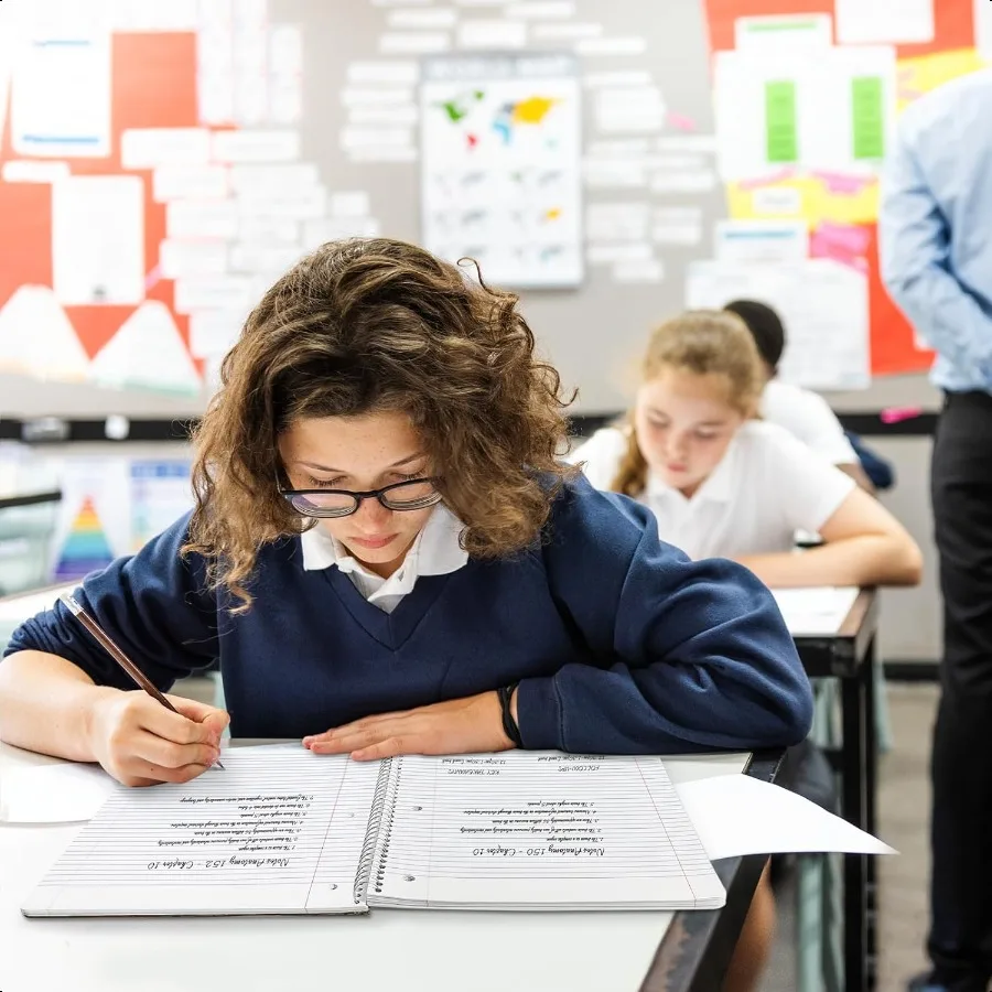 5-Pack College Ruled Spiral Notebooks 5