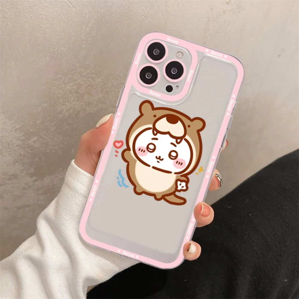Chiikawa Kawaii Style Phone Case For iPhone 15 13 14 Pro Max XS XR 12 11 Pro 13 Mini Soft Clear Back Cover - Image 6