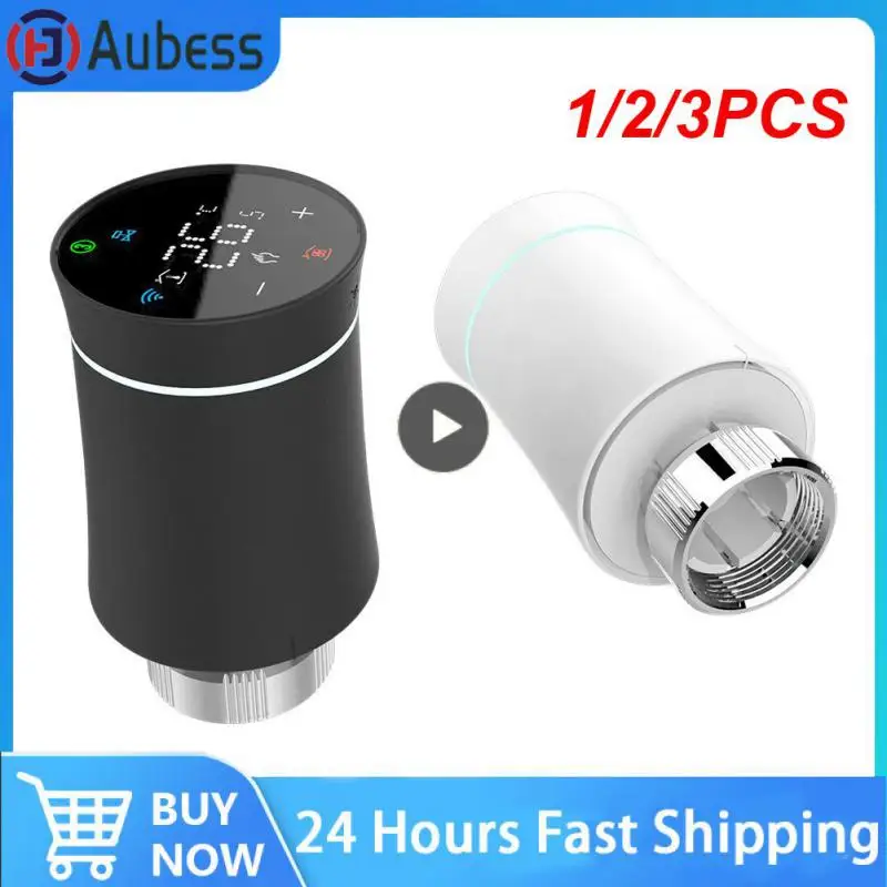 

1/2/3PCS Zigbee3.0 Programmable Trv Temperature Controller Wireless Remote Control Radiator Actuator Valve Voice Control
