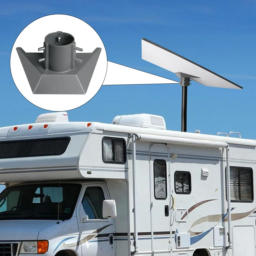 Pole Mount Adapter for starlink Upgraded Design Weather resistant Aluminum Alloy Easy Installation Flexible Positioning