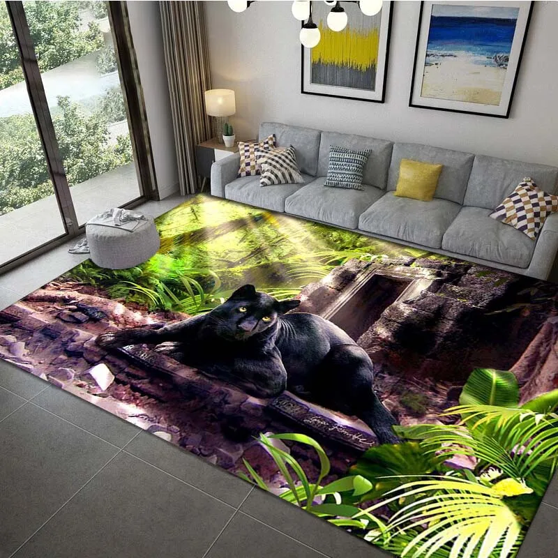 

14111 Plush Carpet Living Room Decoration Fluffy Rug Thick Bedroom Carpets Anti-slip Floor Soft Lounge Rugs Solid Large Carpets