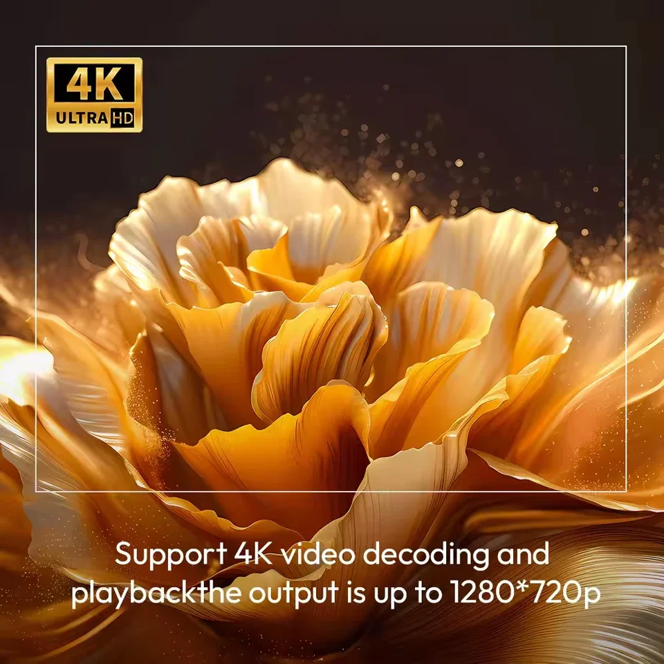 카이아쿠아 K1 스마트 프로젝터 안드로이드11.0 와이파이 6BT5.0 쿼드코어 1GB 8GB 230ANSI 4K HD 자동 초점 키스톤 홈시네마 프로젝터