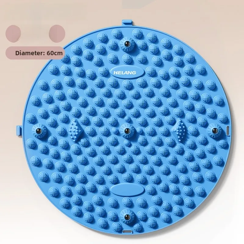 Blue [upgraded magnet model] high efficiency acupressure board (diameter 60cm)