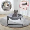 Warm Cat round Bed Winter Free-Standing Pet Sleeping Mattress Removable Washable Indoor Outdoor Universal Cats Bed