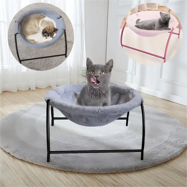 Warm Cat round Bed Winter Free-Standing Pet Sleeping Mattress Removable Washable Indoor Outdoor Universal Cats Bed Warm Cat round Bed Winter Free-Standing Pet Sleeping Mattress Removable Washable Indoor Outdoor Universal Cats Bed