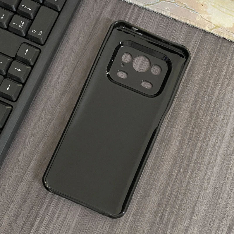 Clear Soft TPU Protective Phone Case - Transparent Cover Shell