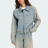 Veste de sport ample en jean Adidas Originals pour femme JY2872 1
