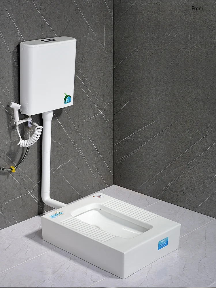 Toilet Changed to Potty Chair Widened Integrated Desktop Toilet with Water Trap