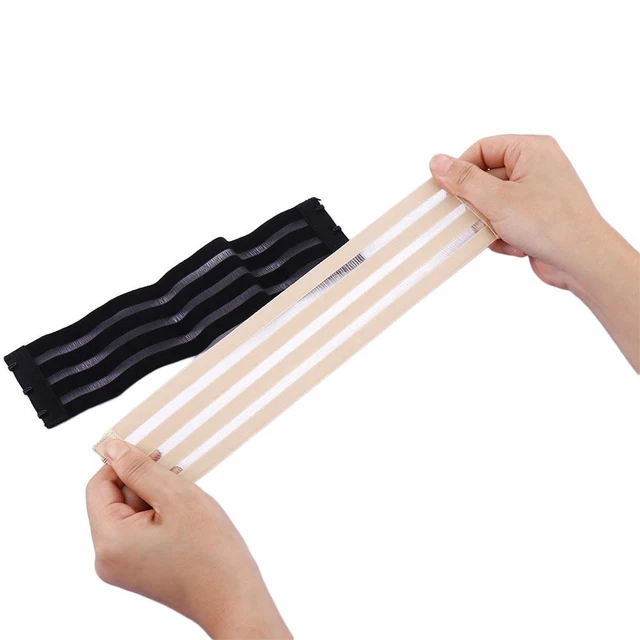 Women Elastic Clear Bra Straps Soft Invisible Transparent Backless Bra  Extender