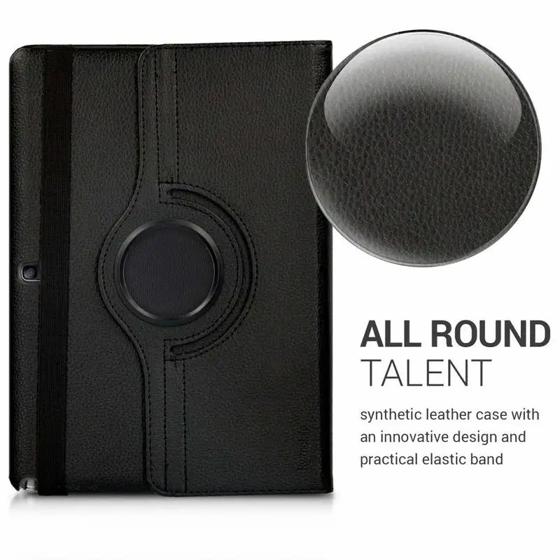 Capa para Tablet Samsung Galaxy Tab Pro 10.1 com Cobertura de Couro pu Modelo P600 P605 com Tamanhos Diferentes - Imagem 2