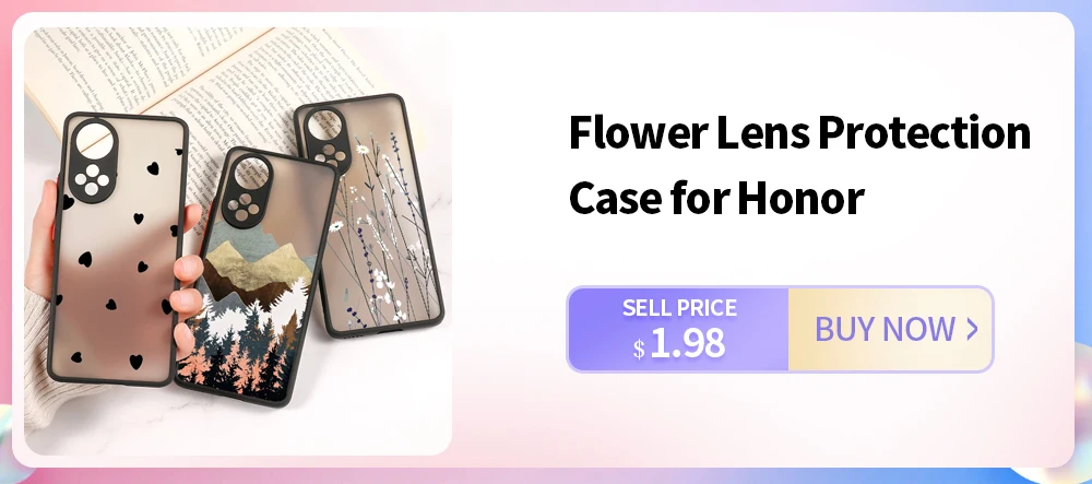 P30 Pro Case for Huawei P30 Lite Case P20 Pro P40 Lite Flower PC Cover Honor 50 8A 9X 8X 9A 9C 20 Y6 Y9 Prime 2019 Nova 5T Funda