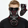 Multi-function Scarf Motorcycle Face Mask Cycling Bandana Earloops Face Balaclava Cover 3D Print Sunscreen Windproof Neck Gaiter 2