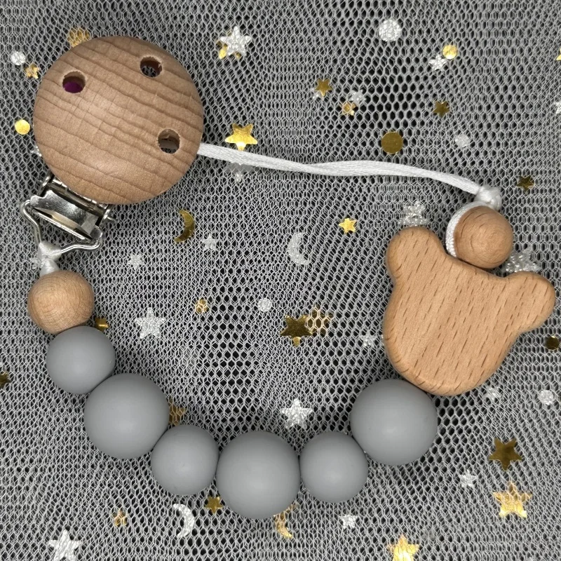 Custom pacifier clip