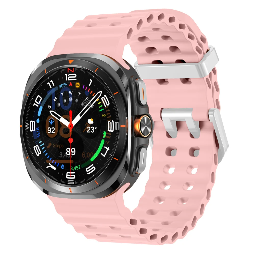 Breathable Silicone Smart Watch Wristband with Accessories Case