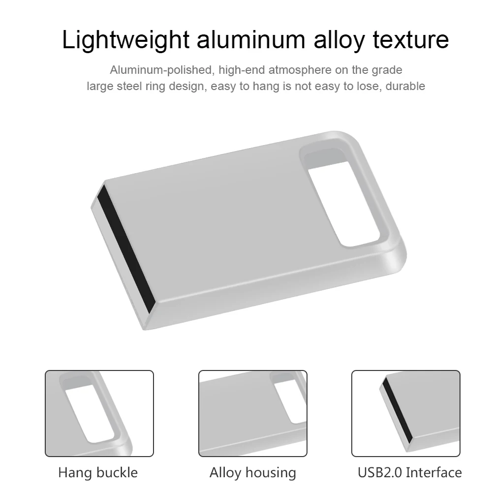 USB Flash Drive USB2.0 4GB 32GB 8GB 16GB Metal Pen Drive Flash high speed