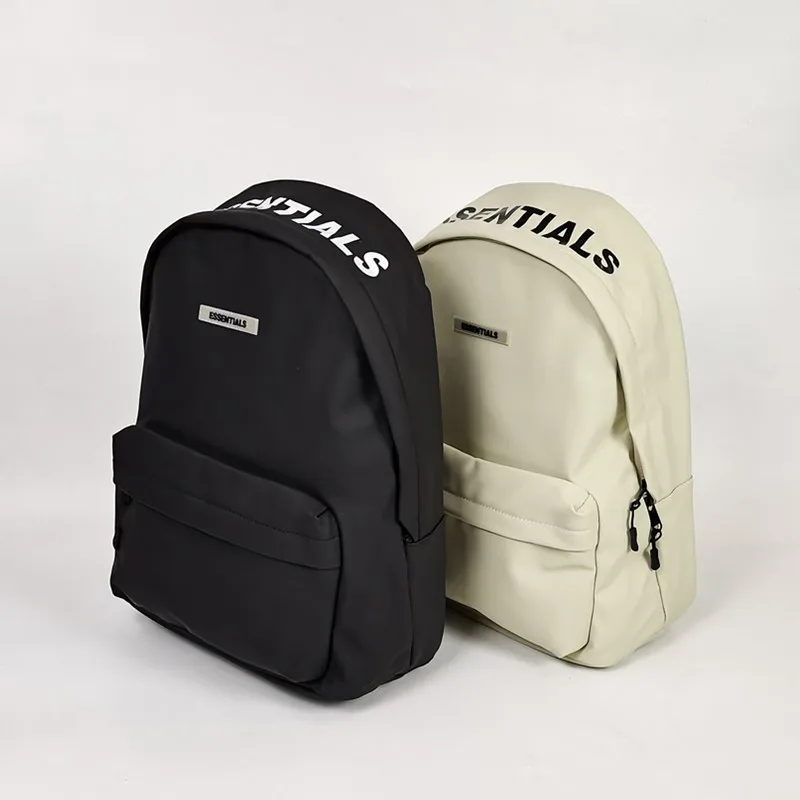 2024 Fog Waterproof Material Backpack Esse*Ntials Student Schoolbag Male And Female Computer Bags High Street Travel Backpack
