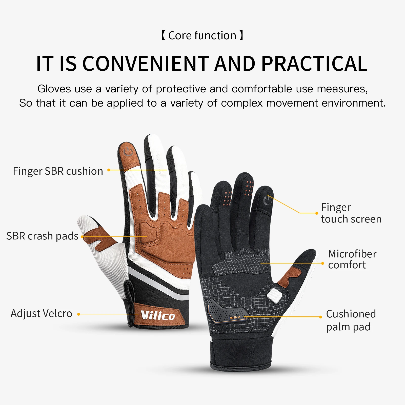 Cycling Gloves Spring Summer Gloves Touch Screen Anti-slip Breathable MTB Road Bike Running Fitness Gym Motor Gloves