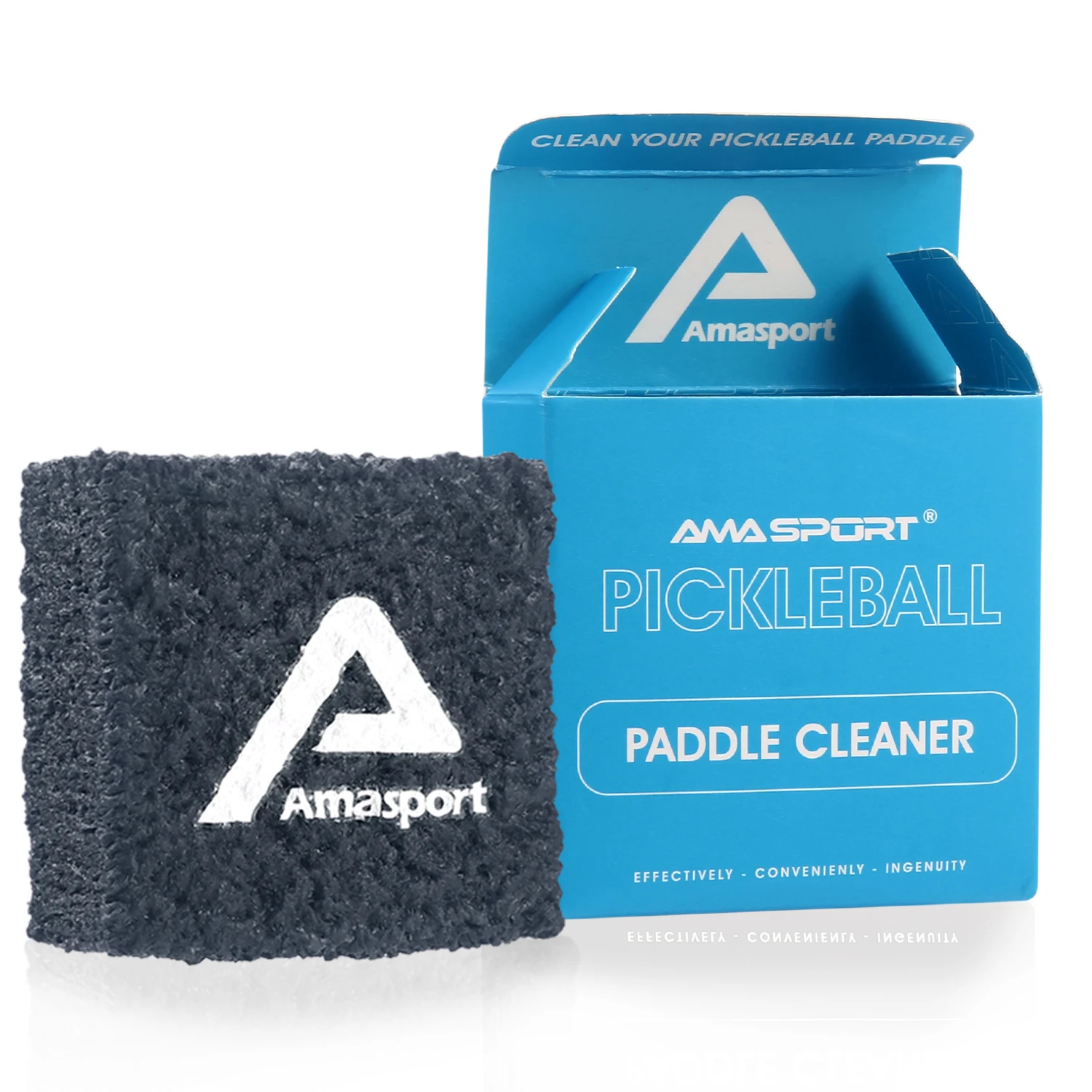 AMASPORT Pickleball Paddle Eraser Reusable Fast Residue Dirt Removal and Scratches Carbon Fiber Pickleball Paddle Cleaner