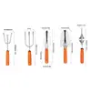 Gardening Hand Tool Set Stainless Steel Plant Garden Tools Portable Floral Garden Hand Tool Kits For Loosening Soil 6