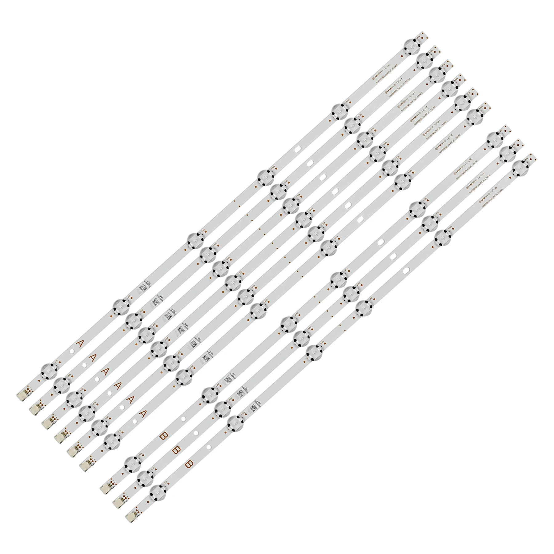 Tira de Luz de Fundo Led para Toshiba 55v5863dg 55t6863db 55v5863da 55vl3a6 55ud8400 Tx55gxw584 55hk25t74u L55ue19 Svv550aq9 Svv550aw9 - Imagem 2
