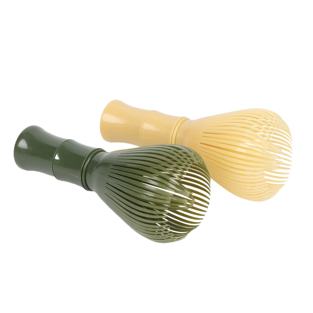 Resin Matcha Whisk Chasen Brush Tools for Matcha Green Tea Powder Reusable Powder Whisk with Whisk Holder Tea Ceremony