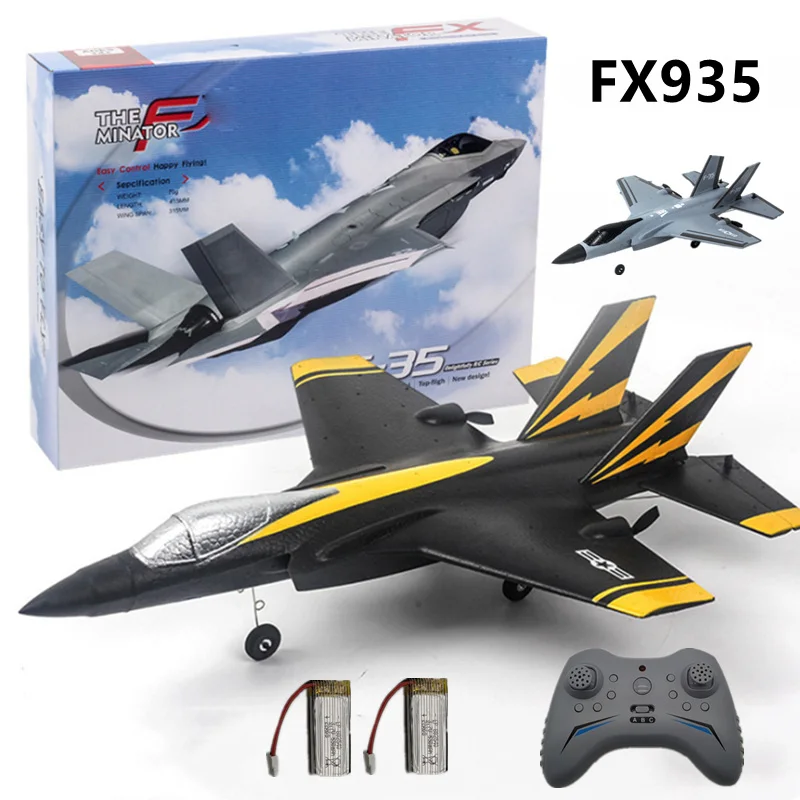 

FX935 RC Airplane F35 Fighter 2.4G 4CH EPP Remote Control Plane Warbird Jet Electric Foam RC Aircraft Model Toys For Boys Gifts
